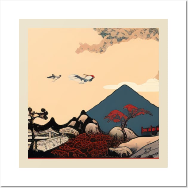 JAPANESE WOODBLOCK Wall Art by SHAKIR GAUTAMA 